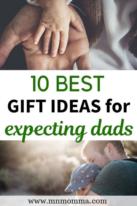 Gift Ideas for Expecting Dads - Father's Day Ideas for the New Dad! Gifts from mom or from baby can be so sentimental and mean a lot to a new dad - you just have to choose the right one! These funny and practical gifts for expecting dads are something he'll actually want. Just bring it to the hospital or save it for Father's Day. First time dads will love these new baby presents just for dad. #giftideas #newdads #expectantdad #firsttimedad #fathersday #presents Baby Shower Gifts For Dad First Time Father, New Dad Baby Shower Gift, Father’s Day Gift For Expecting Dads, First Dad Gifts, Gifts For Dads To Be, Father’s Day Gift Ideas For Dad To Be, Father To Be Fathers Day Gift, Gifts For New Dads First Time, Dad To Be Fathers Day Gift