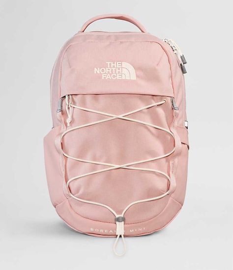 Northface Backpacks, Cute Backpacks For School, School Backpack Essentials, The North Face Borealis, Pink North Face, North Face Borealis, North Face Bag, School Bag Essentials, Backpack Essentials