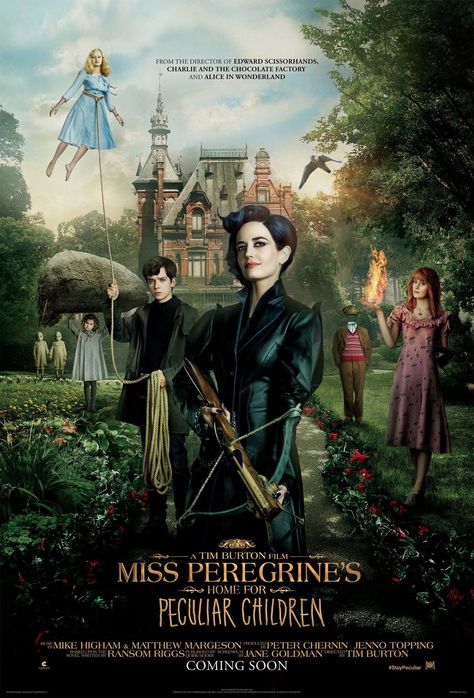 Miss Peregrine's home for peculiar children Peculiar Children Movie, Ben Shelton, Uzo Aduba, Peregrine's Home For Peculiars, Lyrics English, Miss Peregrines Home For Peculiar, Helen Hunt, Bon Film, Miss Peregrine