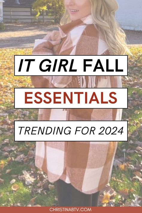 Transform your fall wardrobe with our insights into It Girl Fall 2024 Fashion Trends To Try For Yourself. Discover the essential Fall Outfits 2024 that every fashionista needs. Our blog post highlights the top Fall 2024 Fashion Trends, from cozy knits to statement coats. Explore our favorite Fall Outfits For Women to keep you looking fashionable and feeling confident all season long. Fall 2024 Looks For Women, Fall Women’s Outfit 2024, Fall Style Women 2024, Women’s Fall Fashion For 2024, Fall 2024 College Outfits, Fall Outfits Inspiration 2024, Women’s Style Fall 2024, Woman’s Fall Outfits 2024, Trending Fall Fashion 2024