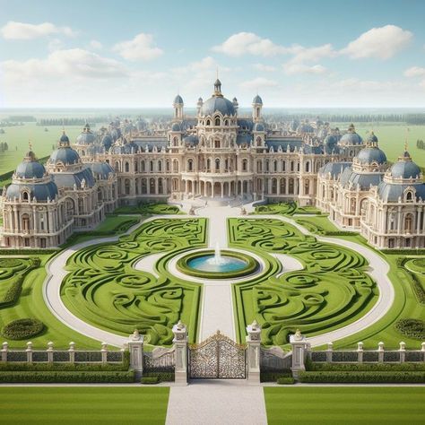 Palace Exterior Design, Royal Palace Exterior, Beautiful Palace, Castle Exterior, Castle House Design, Dreamscape Architecture, Luxury Mansions Interior, Mansion Exterior, Luxury Houses Mansions