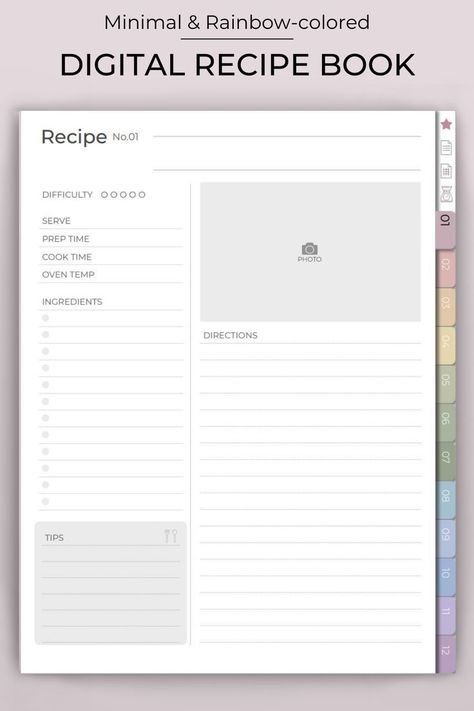 meal plan notion template Recipe Outline Template, Free Digital Recipe Book Goodnotes, Free Cookbook Template, Recipe Goodnotes Template, Recipe Paper Template, Ipad Recipe Template, Good Notes Recipe Template, Goodnotes Recipe Template Free, Recipe Book Design Templates