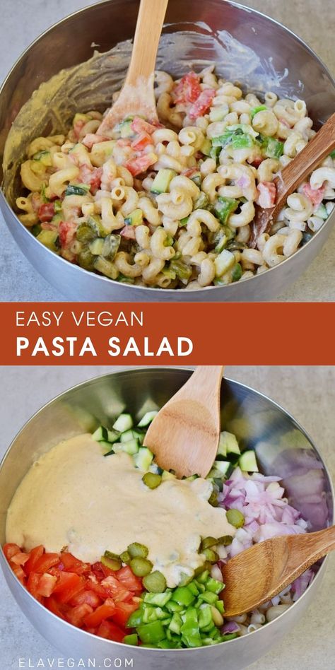 Best Vegan Pasta, Pasta Salad Vegan, Easy Vegan Pasta, Healthy Vegan Pasta, Creamy Vegan Pasta, Vegan Pasta Salad, Resep Pasta, Healthy Pasta Salad, Resep Salad