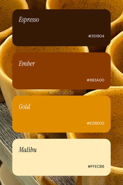 Minimalist color palette inspiration. Color palette. Brand Colors. Color palette for brand identity. Color Palette for Web Design. Brown color palette. Follow for more!#FreeFonts #FontLove #Typography #DesignInspiration  #CreativeFonts  #FreeDesignResources #FontAddict #FontFrenzy Color Palette For Website Colour Schemes, Butterscotch Color Palette, Cafe Color Palette, Indian Color Palette, October Color Palette, Honey Color Palette, Color Palette For Brand, Minimalistic Color Palette, Color Palette Graphic Design