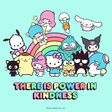 Sanrio on Twitter: "There Is Power In Kindness 🌈 💖 A reminder to always be kind to others and to yourself, too.… " Sanrio Backpack, Be Kind To Others, Backpack Ideas, Rainbow Mosaic, Hello Kitty Aesthetic, Melody Hello Kitty, Hello Kitty Characters, Hello Kit, Hello Kitty Drawing