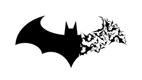 Batman Arkham Tattoo, Batman Tattoo Ideas, Wallpapers Library, Batman Logo Tattoo, Batman Symbol Tattoos, Batman Svg, Batman Sign, Batman Design, Batman Vs Joker