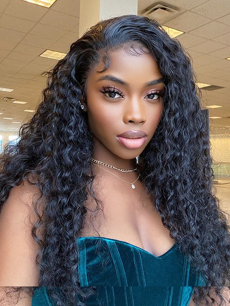 Loose deep wave wig