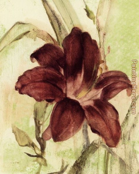 Purple Day Lily based on the masters' works of Cheri Blum. Description from ipaintingsforsale.com. I searched for this on bing.com/images Art Outside, Day Lily, Decorative Furniture, After College, 4 Wallpaper, Faux Painting, Mia 3, Furniture Finishes, New Wall