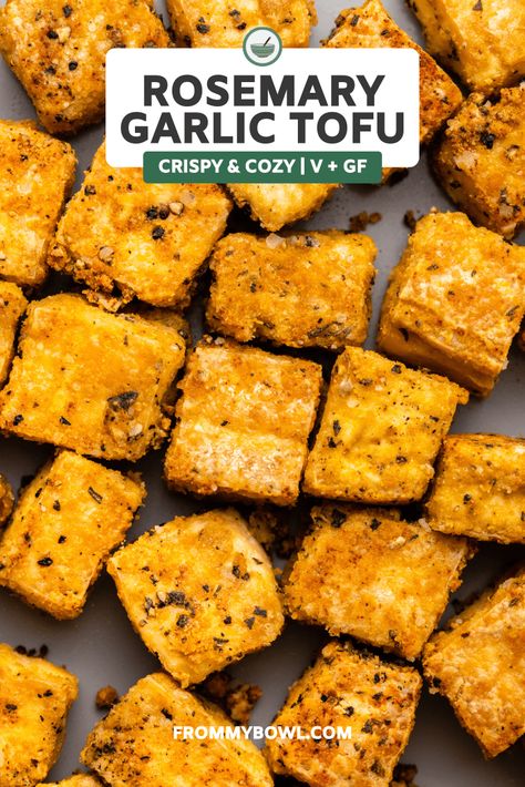 Thanksgiving Tofu Recipes, Tofu Thanksgiving Recipes, Thanksgiving Tofu, Carnival Diet, Garlic Tofu, Veggie Mains, Dinner Vegetarian, Tofu Recipes Vegan, Tempeh Recipes