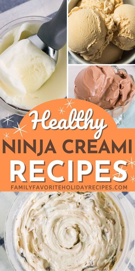 Ice Cream Maker Recipes Healthy, Ninja Creami Recipes, Ninja Ice Cream Recipe, Protein Ice Cream Recipe, Protein Ice Cream Recipes, Sugar Free Ice Cream, Ice Cream Recipes Machine, Healthy Ice Cream Recipes, Creami Recipes