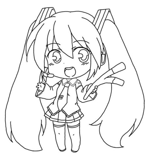 Chibi Coloring Pages | Free Printable Miku Art Draw, Cute Chibi Coloring Pages, Hatsune Miku Coloring Pages, Genshin Coloring Pages, Miku Lineart, Miku Coloring Pages, Miku Chibi, Chibi Coloring, Chibi Coloring Pages