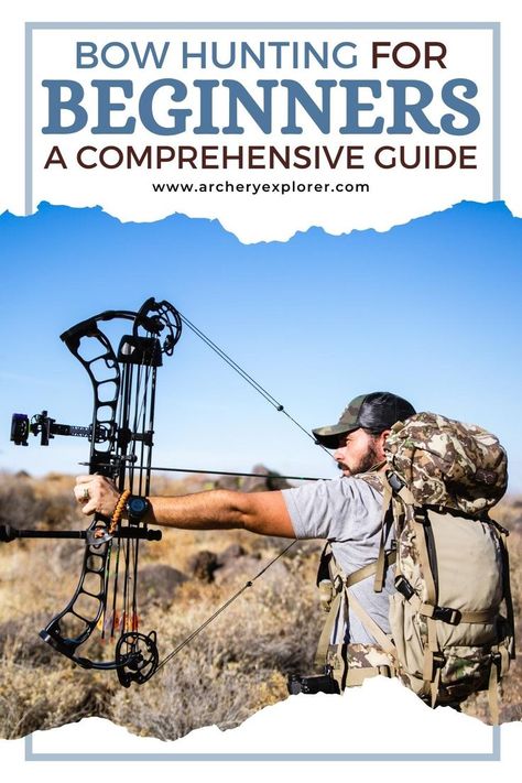 Bow Hunting for Beginners Bow Hunting Quotes, Bow Hunting For Beginners, Bow Hunting Women, Bow Hunting Tips, Archery Training, Archery Tips, Archery Gear, Hunting Bow, Bow Sights