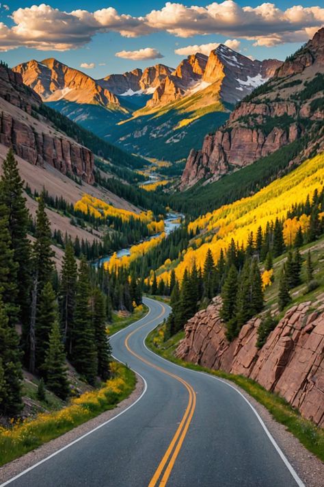 The Most Jaw-Dropping Scenic Drives in Colorado – Views You Can&#8217;t Miss! Colorado Scenic Drives, Pictures Of Colorado, Colorado Rocky Mountain National Park, Pikes Peak Colorado Photography, Breckenridge Colorado Aesthetic, Colorado Things To Do, Pretty Vacations, Colorado Vibes, Snow Colorado