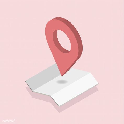 Vector of GPS navigation icon | free image by rawpixel.com Yuumei Art, Icona Ios, Logo Online Shop, App Store Icon, Store Icon, Location Icon, App Pictures, Cute App, App Covers