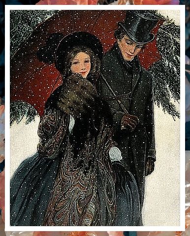 Christmas Paintings - Visit to get the best designs. Couples Vintage, Pantry Organisation, Victorian Couple, Victorian Ladies, Portrait Vintage, Vintage Couples, Holiday Poster, Victorian Lady, Illustration Vintage