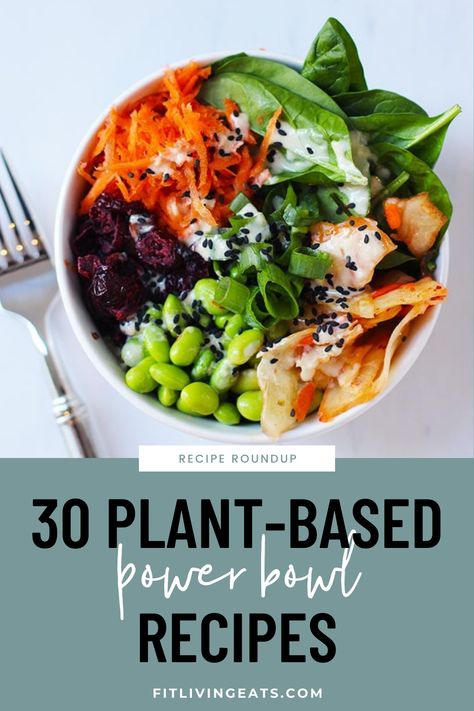 Plant Based Power Bowls, Plant Based Rice Bowls, Vegetarian Power Bowls, Plant Based Bowl Recipes, Plant Based Buddha Bowl, Buddhist Food, Budha Bowl, Fiber Fueled, Power Bowl Recipes