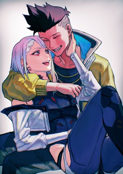 David And Lucy, Fan Art Anime, Cyberpunk Edgerunners, Cyberpunk Anime, Cyberpunk Aesthetic, Arte Cyberpunk, Cyberpunk Character, Cyberpunk Art, Cyberpunk 2077