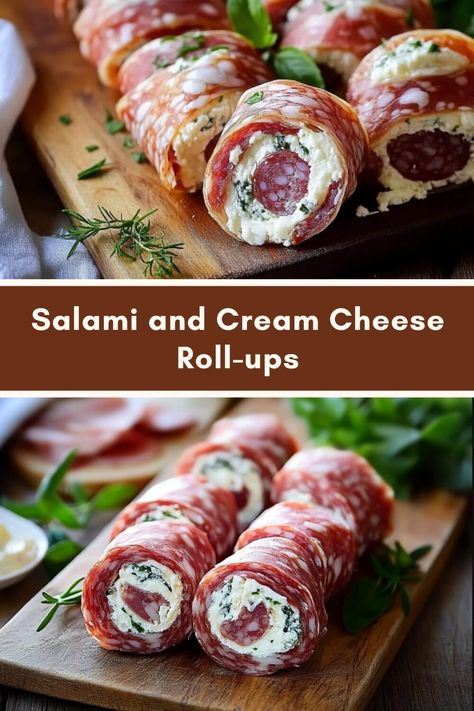 There’s a magic to the holiday season, isn’t there? It’s that unmistakable moment when the air is crisp, and everywhere you turn, there’s a sense of anticipation and joy. Salami Cream Cheese Horseradish Roll Ups, Salami Rollups Appetizer Recipes, Cream Cheese Rollups Appetizers, Salami And Cream Cheese Roll Ups, Salami Cream Cheese Roll Ups Appetizers, Festive Holiday Antipasto Cream Cheese Log, Salami Roll Ups Appetizers, Mozzarella Roll Ups, Salami Cream Cheese Roll Ups