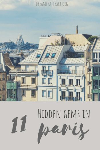 Looking for unique places to visit in Paris? Look no further than these 11 hidden gems! Which will you see first?#paristravel #paris #francetravel Hidden Gems In Paris, Paris In April, Secret Paris, Pere Lachaise Cemetery, Global Entry, France Travel Guide, Places To Visit In Paris, Paris Look, Unique Places