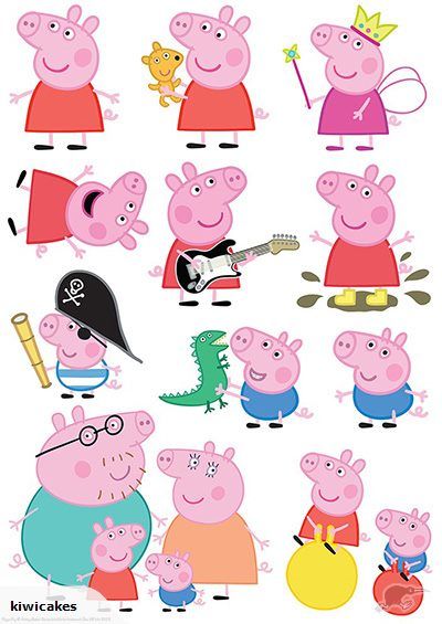 Peppa pig coloring pages