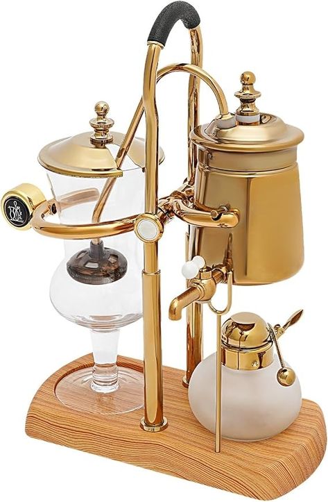 Amazon.com: YIYIBYUS Siphon Coffee Maker Luxury Gold Antique Syphon Coffee Brewer Tea Siphon Brewer Siphon Tea Maker Belgium Belgian Coffee Maker US Stock: Home & Kitchen Syphon Coffee Maker, Syphon Coffee, Siphon Coffee, Alcohol Lamp, Amazon Coffee, Coffee Scoop, Tea Maker, Coffee Brewer, Enjoy Coffee