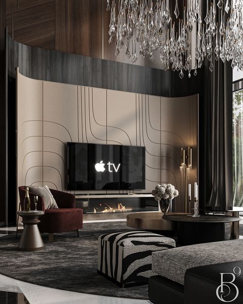 Tv Unit Design Modern Living Luxury, Tv Unit Designs, Modern Tv Unit, Modern Tv Unit Designs, Tv Unit Design Modern, Drawing Room Design, Drawing Room Interior, Modern Tv Wall Units, Tv Unit Interior Design