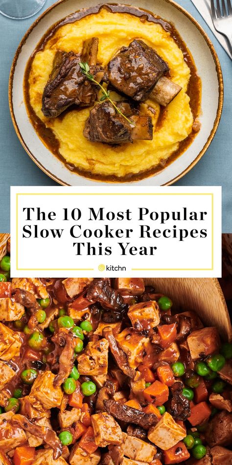 Most Popular Dinner Recipes, Slow Cooker Lentils, Popular Dinner Recipes, Best Crockpot Recipes, Slow Cooker Vegetarian, Favorite Recipes Dinner, Slow Cooker Dinner, Healthy Slow Cooker, Best Slow Cooker