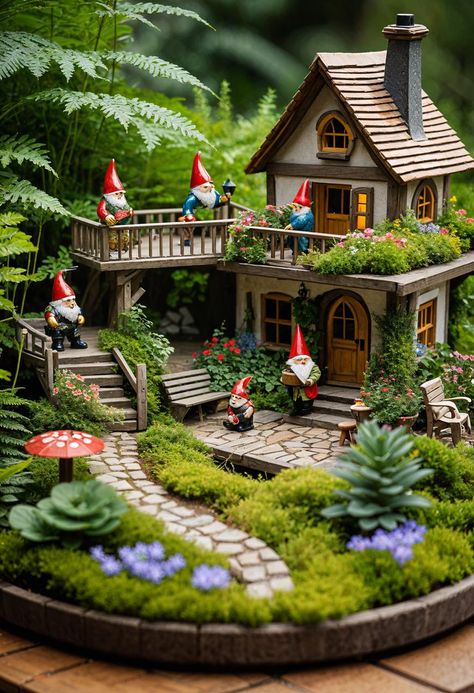 25 Beautiful Cottage Garden Ideas  Check more at https://zugnews.com/25-beautiful-cottage-garden-ideas/ Miniscapes Garden, Miniature Gardens Design Ideas, Miniature Garden Ideas, Bowl Centerpieces, Miniature Garden Design, Glass Bowl Centerpieces, Cottage Garden Ideas, Homemade Bird Houses, Enchanting Garden