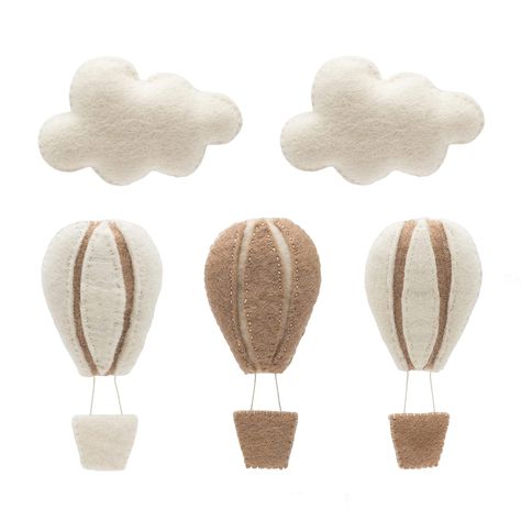 Brand	Glaciart One
Mounting Type	Wall Mount 😊, Crib, Ceiling Mount
Material	Wool
Theme	Holidays
Item Dimensions LxWxH	7.09 x 5.12 x 2.36 inches Hot Air Balloon Nursery Decor, Garland Wall Decor, Ceiling Mobile, Mobile For Crib, Balloon Cloud, Balloon Mobile, Hot Air Balloon Decorations, Hot Air Balloon Nursery, Balloon Clouds