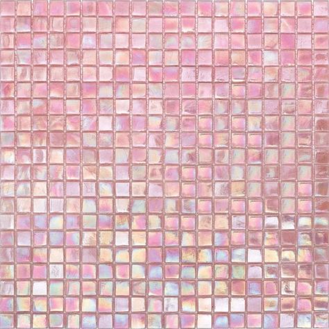 Pink & pearl #mosaiclove Pretty Tiles, Pink Tiles, Pink Aura, Tile Manufacturers, Engineered Stone, Barbie Dream, Barbie Dream House, Dream House Interior, Everything Pink