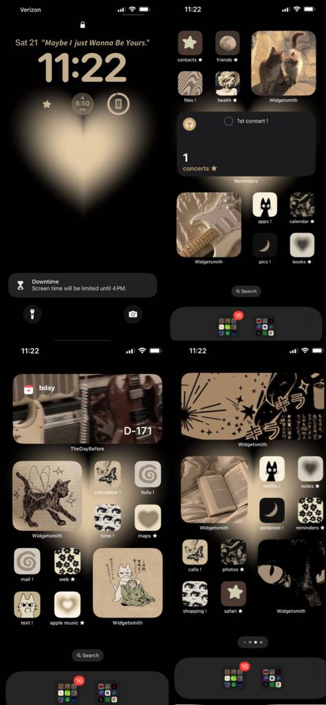 keywords: beige y2k iphone layout widgets wallpaper app icons #iphone #iphonewallpapers Theme Wallpaper Phone Aesthetic, Icon Ideas For Iphone, Widgets Layout Ideas, Y2k Beige Wallpaper, Iphone 12 Layout, Cute Iphone 12 Wallpaper, Iphone Wallpaper Inspo Layout, Homescreen Ideas Y2k, Beige Iphone Layout