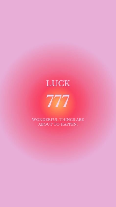 Angel Numbers Aesthetic Wallpaper 777, Pink Angle Numbers, Pink Angel Numbers Wallpaper, 777 Pink Aesthetic, Angel Number Manifestation, Gradient Angel Number Wallpaper, Pink 777 Wallpaper, Angel Wallpaper Aesthetic Pink, 777 Angel Number Aesthetic Wallpaper