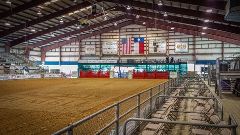 Humble Civic Arena - Rodeo Time Rodeo Arena, Humble Texas, Horse Farm Ideas, Rodeo Time, Farm Ideas, Horse Farm, Civic Center, Cowboy Art, Horse Farms