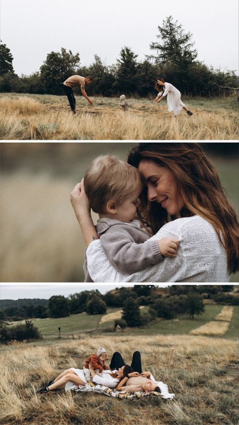 Autumn Family Photoshoot, Outdoor Family Photoshoot, Family Photos With Baby, Family Photoshoot Poses, Fall Family Portraits, Outdoor Family Photography, Family Portrait Poses, Outdoor Family Photos, Family Picture Poses