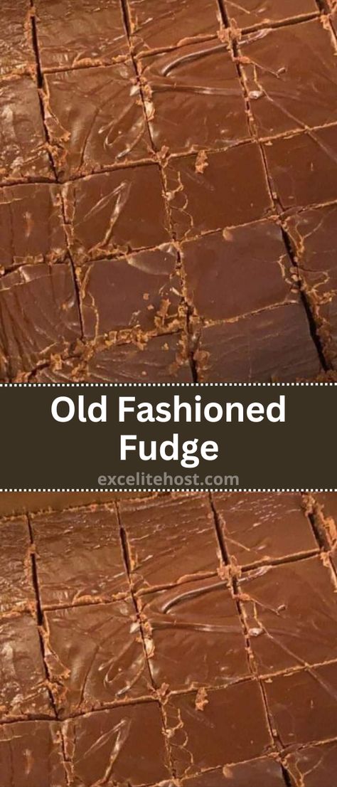 Old Fashion Fudge Recipes, Homemade Chocolate Fudge, Fantasy Fudge, Old Fashioned Fudge, How To Make Fudge, Easy Chocolate Fudge, Homemade Fudge Recipes, Fudge Recipes Chocolate, Fudge Recipes Easy