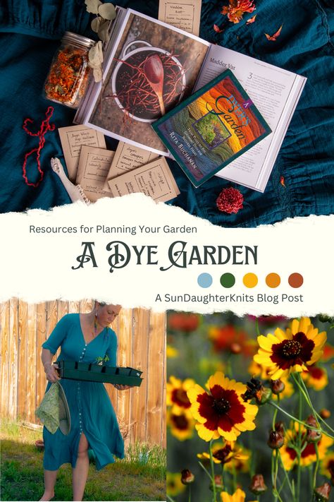 Dye Plants Garden, Dye Garden Ideas, Natural Dye Garden, Waldorf Garden, Dye Garden, Making A Plan, Dyeing Yarn, Diy Dye, Natural Objects