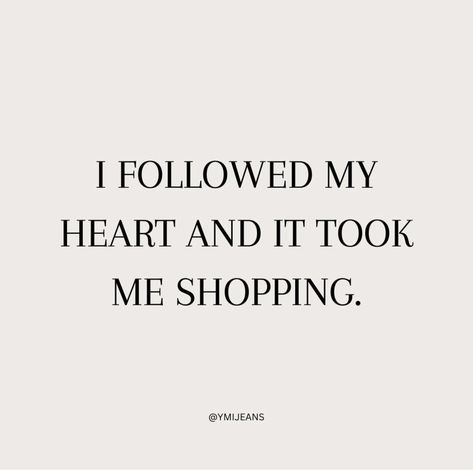 We're in a committed relationship with retail therapy 🛍️ #ymi #quote #relatable #shopping Product Quotes Business, Wednesday Shopping Quotes, I Love Clothes Quotes, Funny Shopping Pictures, Boutique Sayings Quotes, Shopping Therapy Quotes, Quotes About Outfits, Shopping Quotes Aesthetic, Shopping Addict Quotes