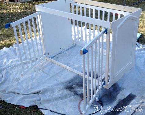 Crib toddler bed