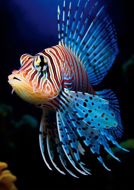 Dive into owning a Lionfish! Get insights on the costs & care of this striking marine pet. Perfect for aquarium enthusiasts. #Lionfish #AquariumLife #PetCosts #MarinePets #Fishkeeping #ExoticFish #Aquarists #PetBudgeting #UnderwaterPets #TropicalFish Beautiful Sea Creatures Ocean Life, Lionfish Photography, Fish Reference, Sea Stuff, Funky Fish, Mermaid Stories, Marine Wildlife, Marine Creatures, Reef Fish