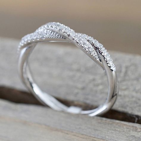 خواتم خطوبة, قلادات متدلية, Ring Rosegold, Braided Ring, Versatile Jewelry, Twist Ring, Fashion Ring, White Gold Ring, Jewelry Wedding