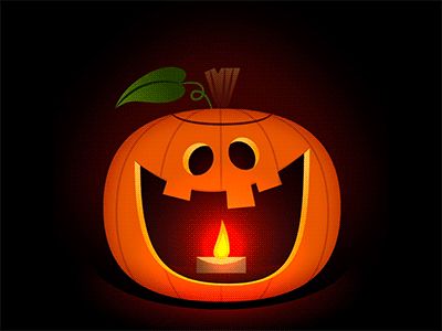 Halloween Gif #4 Pumpkin + Time Lapse by Kyle Jones - Dribbble Happy Halloween Gif, Halloween Animated, Image Halloween, Halloween Gif, Holiday Halloween, Halloween Greetings, Halloween Images, Halloween Pictures, Halloween Props