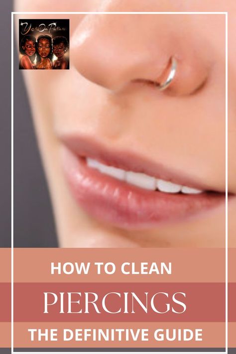 ​How to Clean Piercings: The Definitive Guide
If you have piercings, you know they need to be cleaned regularly to avoid infection and other problems. Cleaning your piercings is not difficult, but it can be confusing if you are unsure what to do.
HOW TO CLEAN A PIERCING - STEP BY STEP GUIDE.
Step One: Wash Your Hands
Step Two: Gather Your Supplies
Step Three: Clean the Piercing Site
Step Four: Soak the Piercing
Step Five: Dry the Piercing
WHAT TO DO IF THERE IS AN INFECTION? How To Clean Ear Piercings, How To Clean Piercings, Clean Ear Piercings, Clean Piercings, Cleaning Piercings, Ear Cleaning, Lobe Piercing, Ear Piercing, Wash Your Hands