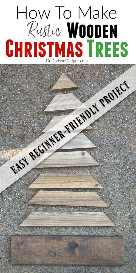 I LOVE creating unique and easy DIY Christmas trees from scrap wood. So much so that it has become a tradition for me; this year, it's all about the 45-degree angle. If you have a saw, I PROMISE you can make this tree with my easy-to-follow instructions. I'm also sharing a product list so you can DIY this amazing wood Christmas decor or your home decorating. Scrape Wood Christmas Tree, Table Top Christmas Trees Ideas Diy, Diy Small Wood Christmas Tree, Easy Wood Christmas Tree, Wooden Rustic Christmas Tree, Pallet Projects For Christmas, Diy Wooden House Decor, Scrap Wood Christmas Projects Diy, Christmas Trees Diy Make Your Own