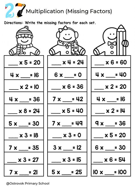 Maths Worksheet For Grade 5 Multiplication, Grade 6 Multiplication Worksheet, 3 Rd Grade Math Worksheets, Math Grade 5 Activities, Worksheet For Grade 3 Maths, Math For Grade 3 Worksheets, Multiplication Grade 2 Worksheet, Printable Math Worksheets 3rd Grade, Math Worksheets For Third Grade