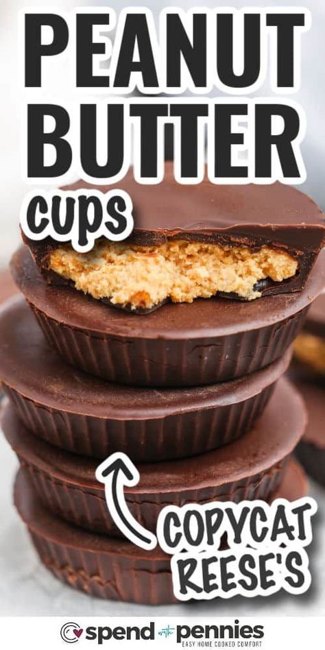 Reeses Peanut Butter Cup Recipe, Reese Chocolate, Keto Peanut Butter Cups, Peanut Balls, Reese's Recipes, Butter Squares, Butter Spreads, Christmas Bakes, Peanut Butter Cups Recipe