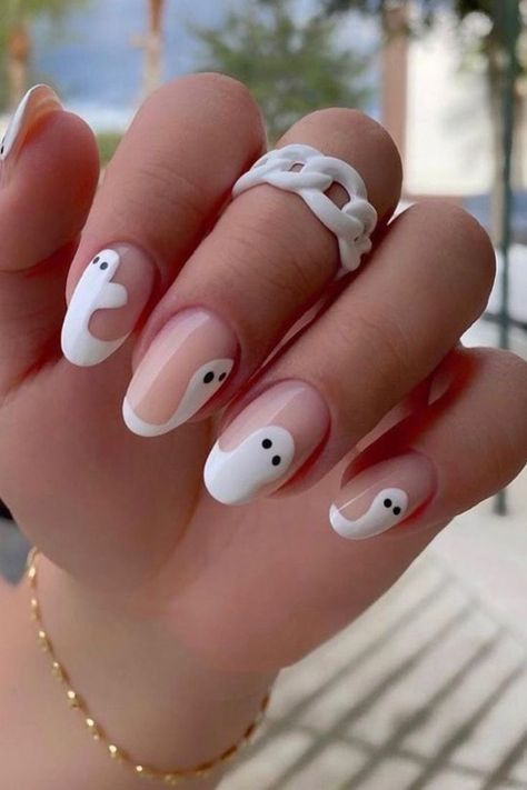 Holloween Nails, Halloween Nails Easy, Halloween Acrylic Nails, Cute Halloween Nails, Cute Nails For Fall, October Nails, Thanksgiving Nails, Nail Swag, Halloween Nail Designs