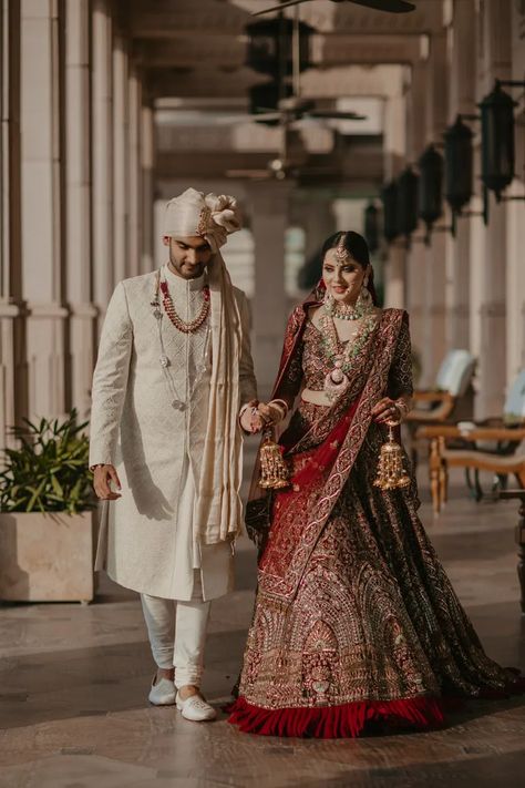 Bridegroom Outfits, Groom Indian Wedding Outfits, Wedding Matching Outfits, Bride Groom Photoshoot, Indian Groom Dress, Groom Dress Men, Wedding Outfits For Groom, Indian Wedding Poses, Indian Groom Wear