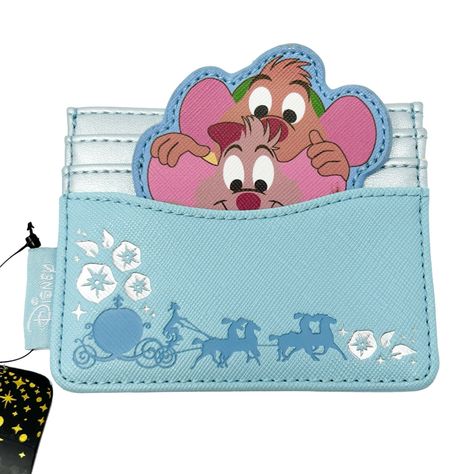 Disney Loungefly Cinderella Jaq And Gus Mice Cardholder Wallet In Blue. New With Tags. No Visible Flaws. - Card Holder - Disney Princess Cinderella Jaq And Gus - Holds 4 Cards - 4" X 3.25" All Items Come From A Smoke Free Home ! All Reasonable Offers Welcome ! Cinderella Jaq And Gus, Loungefly Card Holder, Disney Blue Wallets For Gifts, Lion King Pride Rock, Disney Travel Wallets In Blue, Sequin Cards, Loungefly Wallet, Disney Wallets Loungefly, Stitch Games