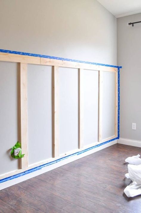 Diy Wainscoting, Board And Batten Wall, Home Diy On A Budget, Board And Batten, Home Diy Projects, Our Future, Wainscoting, Forever Home, Diy Home Improvement