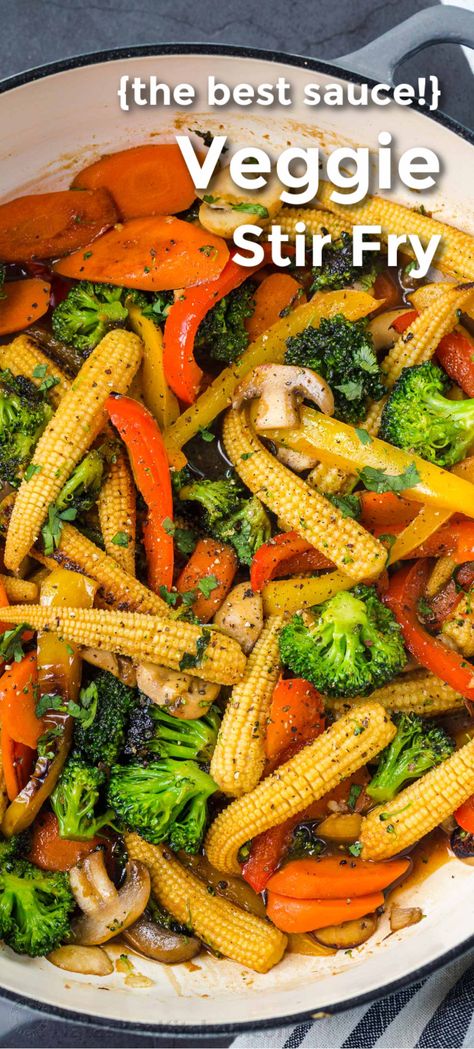 Easy Vegetable Stir Fry, Stir Fry Recipes Healthy, Vegetable Stir Fry Recipe, Easy Vegetable, Stir Fry Recipe, Vegetable Dinners, Veggie Stir Fry, Fried Vegetables, Health Dinner Recipes